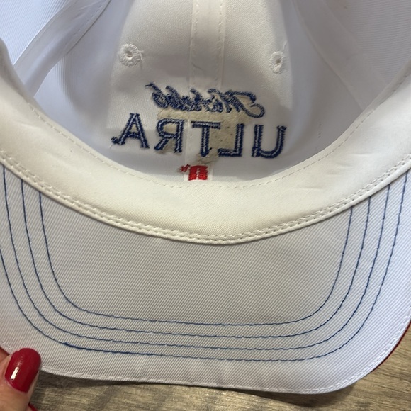 Michelob Ultra White Baseball Cap - Picture 5 of 6